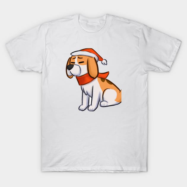 Cute Beagle Drawing T-Shirt by Play Zoo